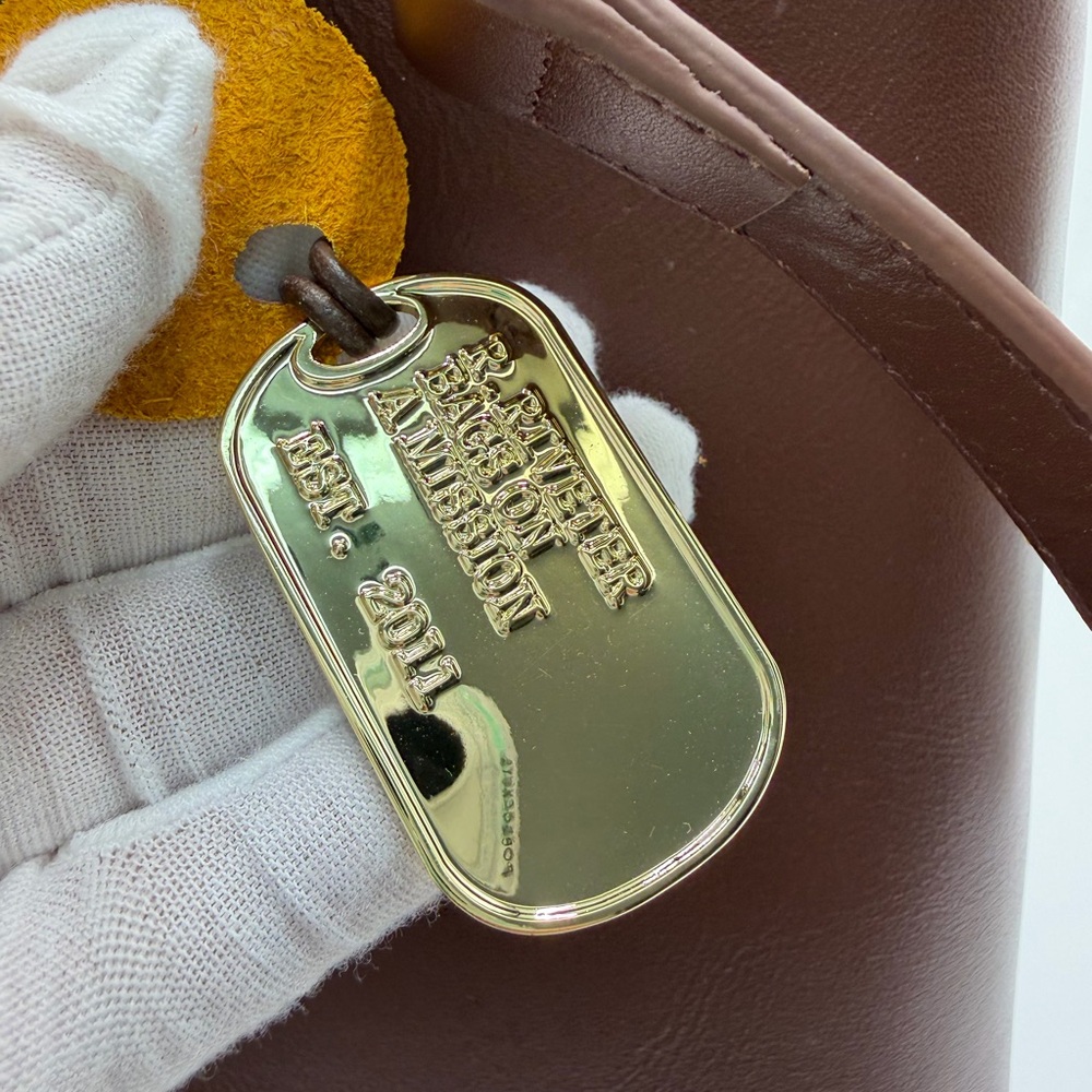 R.Riveter ELEANOR TOTE Chocolate Leather - Picture 7 of 10